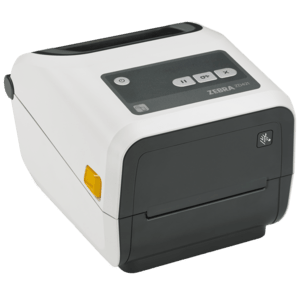Zebra ZD421d Healthcare, 8 punti /mm (203dpi), RTC, USB, USB Host, BT, WLAN, bianco
