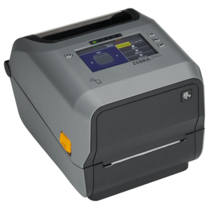 Zebra ZD621d, 12 punti /mm (300dpi), RTC, USB, USB Host, RS232, BT, Ethernet, WLAN, grigio