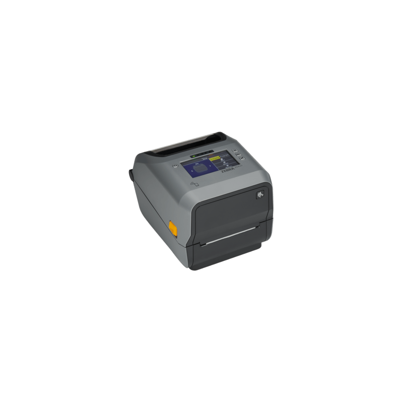 Zebra ZD621d, 12 punti /mm (300dpi), RTC, USB, USB Host, RS232, BT, Ethernet, WLAN, grigio